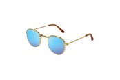 Puppen & Zubehör - Heless Doll Sunglasses Gold Blue Mirrored - 153