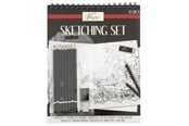 Kunst & Handwerk Ausstattung - Nassau Sketchpad w. 12 pencils & pencils. - AR0226/GE