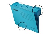 Archivierung und Aufbewahrung - Esselte Pendaflex - hanging file - for A4 - tabbed - blue - 93133