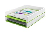 Archivierung und Aufbewahrung - Leitz WOW Briefkorb Duo Colour Grün - 53611054