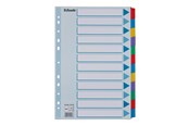 Archivierung und Aufbewahrung - Esselte - divider - 12 parts - for A4 - tabbed - white - 100169