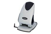 Schreibtischzubehör - Rexel P265 - hole punch - 65 sheets - 2 holes - metal - black/silver - 2100982
