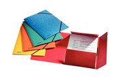 Archivierung und Aufbewahrung - Esselte Rainbow - 3-flap folder - for A4 - capacity: 350 sheets - assorted colours (pack of 5) - 15523