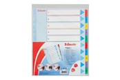 Archivierung und Aufbewahrung - Esselte - divider - 10 parts - for A4 Maxi - tabbed (pack of 10) - 100208