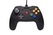 Gaming Zubehör - Retro Fighters Brawler64 Color Edition v2 - Black - Wired Controller - Nintendo 64 - 745808421175