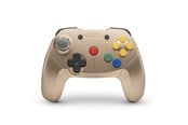 Gaming Zubehör - Retro Fighters Brawler64 Bluetooth NSO Edition - Gold - Wireless Controller - Nintendo Switch - 850046080227