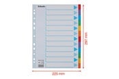 Archivierung und Aufbewahrung - Esselte - divider - 12 parts - for A4 - tabbed - 100194