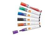 Utensilien zum Schreiben und Zeichnen - Nobo Liquid Ink - marker - black red blue green orange purple (pack of 6) - 1901077