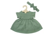 Dolls & Accessories - Heless Doll dress Green with Ruffles 28-35 cm - 1424