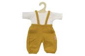 Dolls & Accessories - Heless Dolls Dungarees Ocher Yellow 35-45 cm - 2415
