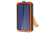 Powerbank (Akku) - 4smarts Prepper solar power bank - Li-pol - 10.5 Watt Powerbank (Akku) - Orange - 12000 mAh - 456633