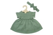 Dolls & Accessories - Heless Doll dress Green with Ruffles 35-45 cm - 2424
