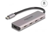 USB-Hubs - DeLOCK 64238 Interface Hub USB-Hubs - 4 - Grau - 64238