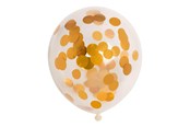 Spielzeug - Globos Confetti Balloons Paper Confetti Metallic Gold 30cm 6pcs. - 1128003