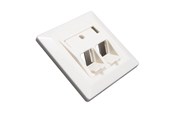 Andere Kabel - Triax Wall outlet Keystone CAT6 Angle - 157078