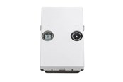 Antennenkabel - Triax Wall Outlet FM/TV TD 260E White - 302580