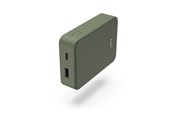Powerbank (Akku) - Hama Powerbank Colour 10 10000mAh USB-C+USB-A Green - 10000 mAh - 00201713
