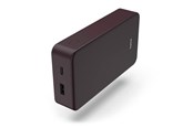 Powerbank (Akku) - Hama Powerbank Colour 20 20000mAh USB-C+USB-A Plum - 20000 mAh - 00201715