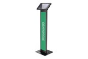 Monitorhalterung - Compulocks Galaxy Tab A9+ Apex Enclosure Brandable Floor Stand Black - 140B87GAPX9B