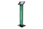 Monitorhalterung - Compulocks Galaxy Tab A9 Apex Enclosure Brandable Floor Stand Black - 140B11GAPX9B