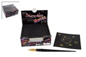 Kunst & Handwerk Ausstattung - Pocket Money Magic Color Scratch Notes with pen. 100 Sheets - 620505