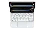 Tastaturen - Apple Magic Keyboard for iPad Pro 13‑inch (M4) - German - White - Tastatur & Folio-Set - Deutsch - Weiss - MWR43D/A