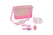 Rollenspiele - Baby Rose Diaper Carrier Bag with Accessories - 27666