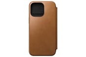 Handys - Cover & Cases - Nomad Modern Leather Folio - iPhone 15 Pro Max | English Tan |  Leather - NM01634485