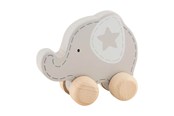 Baby Spielzeug - Goki Wooden Push Figure Elephant - 55892