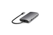 Dockingstationen - Satechi USB-C Multiport Adapter 8K With Ethernet V3 - ST-P8KEM