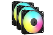 Gehäuselüfter - Corsair RS120 ARGB 3-pack - Gehäuselüfter - 120mm - Schwarz mit RGB LED - 36 dBA - CO-9050181-WW