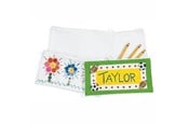 Kreativ-Spiele - Colorations - Decorate your own Pencil Case Canvas Set of 12 - CHPENBAG