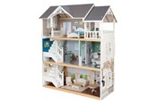 Puppen & Zubehör - Small Foot - Wooden Urban Villa Dollhouse with Accessories 13dlg. - 11802