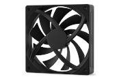 Gehäuselüfter - NZXT F120Q V2 Quiet Airflow - Gehäuselüfter - 120mm - Schwarz - 25 dBA - RF-Q12SF-B2
