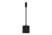 Netzwerkadapter (Netzkarte, Druckserver, u.s.w.) - Belkin USB-C Ethernet Adapter 100W PD - INC019BTBK