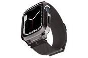Smartwatch - Accessories - Spigen Metal Fit Pro - graphite - Apple Watch 9/8/7 45mm - ACS04585