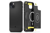 Handys - Cover & Cases - Spigen Rugged Armor MagSafe - matte black - iPhone 14 - ACS05036
