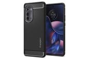 Handys - Cover & Cases - Spigen Rugged Armor - black - Motorola Edge 2022 - ACS05544