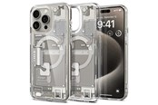 Handys - Cover & Cases - Spigen Ultra Hybrid MagSafe - zero one natural titanium - iPhone 15 Pro Max - ACS07211