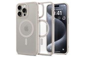 Handys - Cover & Cases - Spigen Ultra Hybrid MagSafe - frost natural titanium - iPhone 15 Pro - ACS07215
