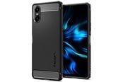 Handys - Cover & Cases - Spigen Rugged Armor - matte black - Sony Xperia 10 VI - ACS08298