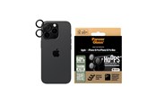 Handys - Anderes Zubehör - PanzerGlass Hoops™ Black Lens Protector iPhone 16 Pro | 16 Pro Max - PANZER1284