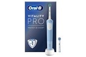 Elektrische Zahnbürsten - Oral-B Elektrische Zahnbürste Vitality Pro Vapor Blue + Extra Refill - 8700216125628