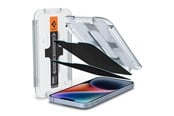 Handys - Schutzfolie - Spigen Glass tR EZ Fit Transparency Sensor Open Privacy 2 Pack - iPhone 16e/14/13/13 Pro - AGL03388