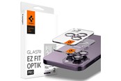 Handys - Schutzfolie - Spigen Glass EZ Fit Optik Pro 2 Pack - deep purple - iPhone 14 Pro/iPhone 14 Pro Max - AGL05597