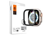 Smartwatch - Accessories - Spigen Glass tR Slim Pro 1 Pack - black - Apple Watch Ultra 2/Ultra 49mm - AGL06163