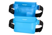 Handys - Anderes Zubehör - Spigen Aqua Shield WaterProof Waist Bag A620 2 Pack - sea blue - AMP06020