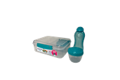 Küchenzubehör - Sistema 1.65L Bento Lunch with 330ml Bottle - 81698