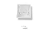 Smart-Home - Light Solutions Shelly - Wall Display table stand - 45 degrees - White - 5714255009385