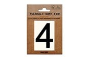 Briefkasten - MEFA Foliennummer 4, Schwarz - A13114